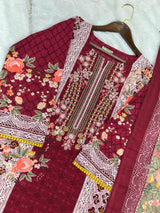 944 Pakistani Embroidered Suit