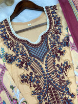 724 Pakistani Heavy Lawn Suit