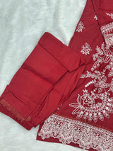 820 Pakistani Lawn Cotton Suit