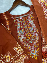 1225 Pakistani Embroidered Suit