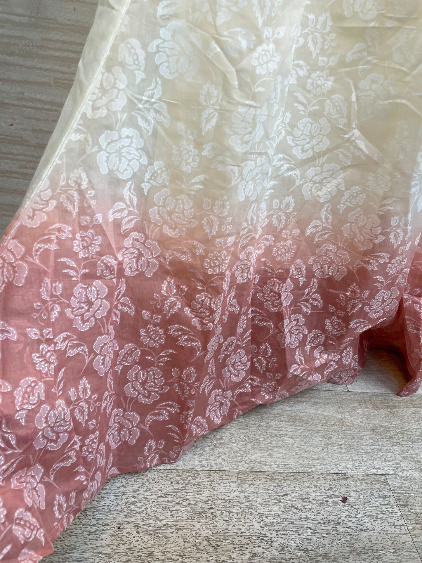 996 Floral Flare Coord Set - Dusty Rose