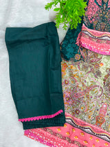 1304 Pakistani Embroidered Suit - Vandana Aarzu