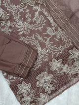757 Elan Readymade Pakistani Heavy Embroidered Lawn