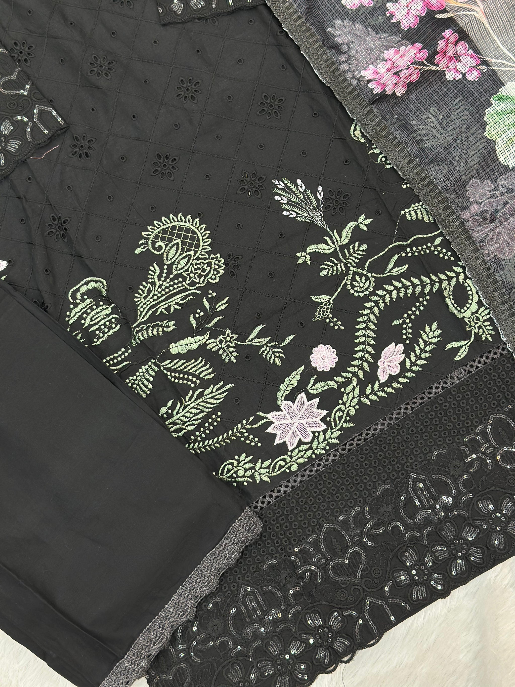 763 Readymade Pakistani Chikankari Suit