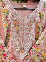 1106 Pakistani Embroidered Suit