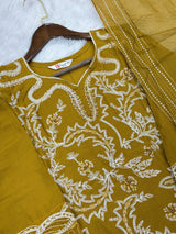 755 Elan Readymade Pakistani Heavy Embroidered Lawn