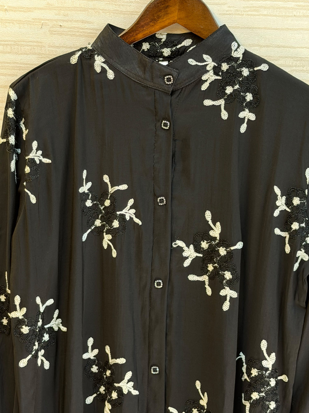 1466 Korean Floral CoordSet - Mehendi Green