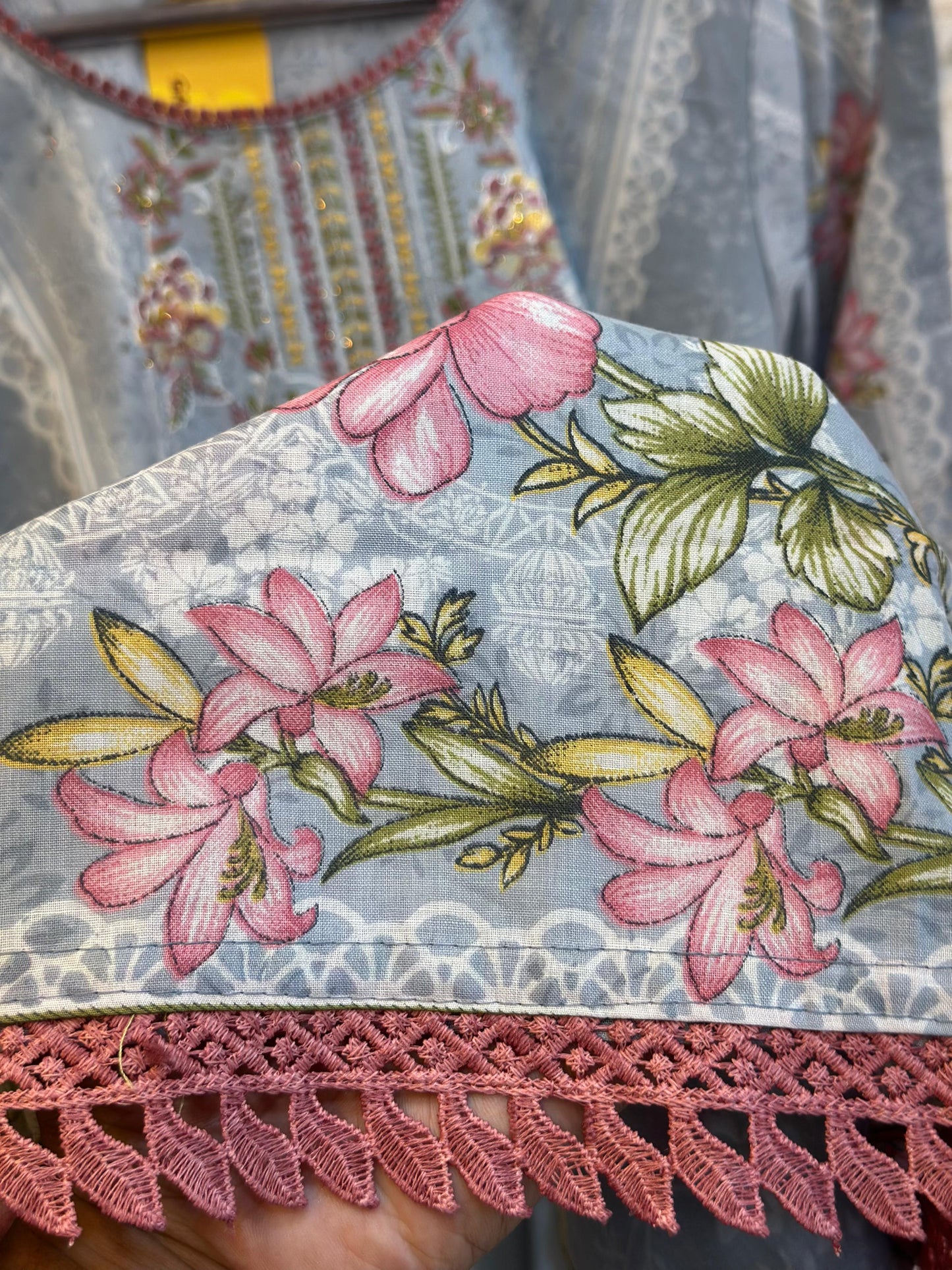 426 Jade Pakistani Embroidery Suit