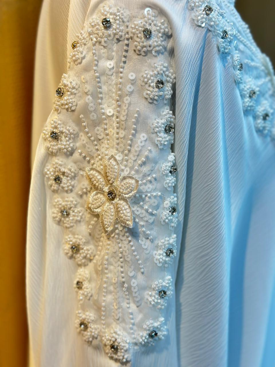 648 The Premium Abaya - Off White