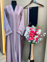 1120 The Premium Abaya - Dusty Lilac
