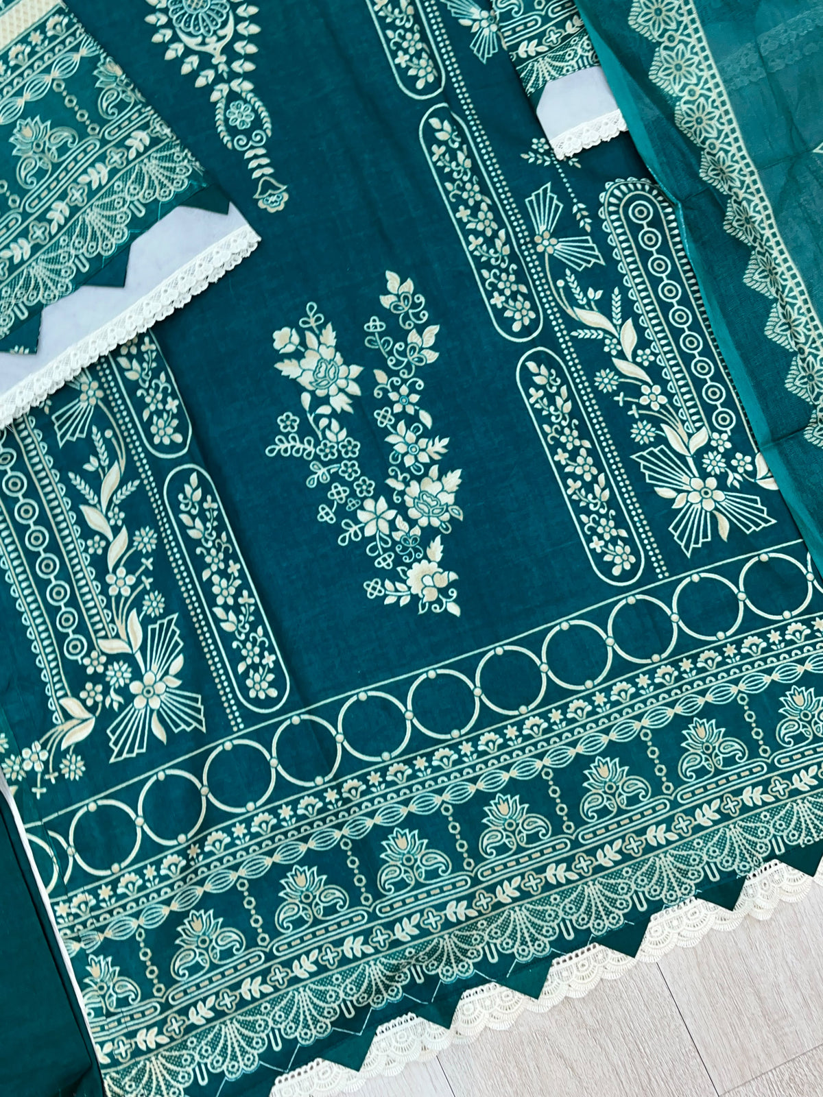 1509 Pakistani Embroidered Suit