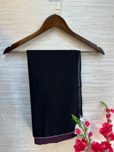 1115 The Premium Abaya - Wine Plum