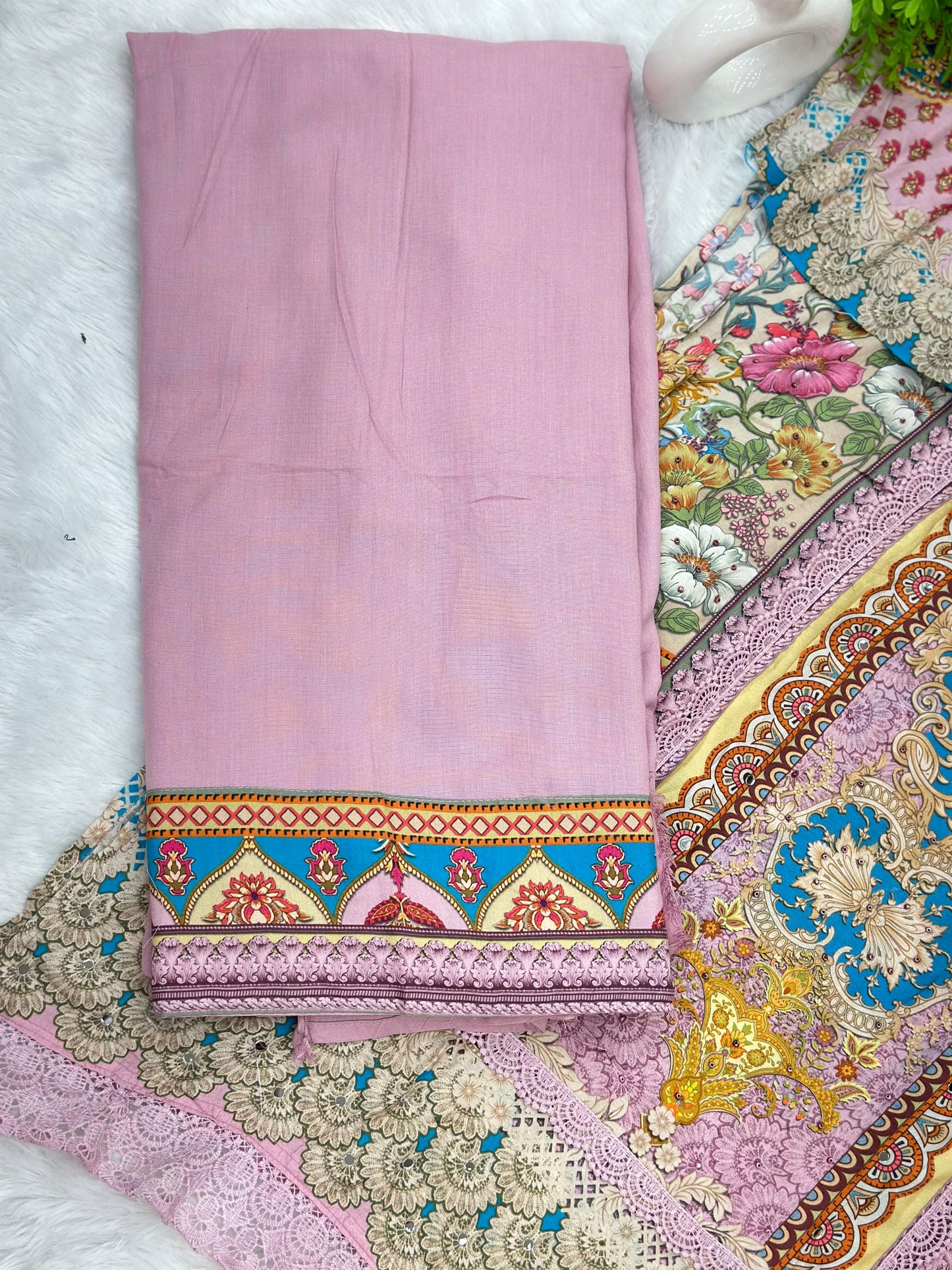 973 Unstitched Pakistani Suit