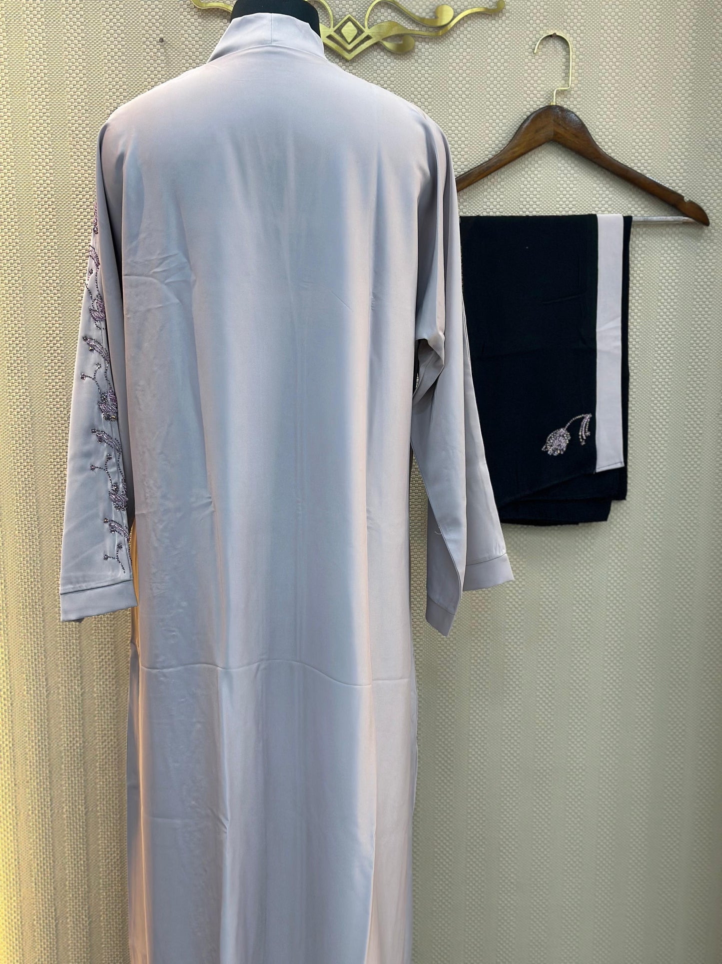 650 The Premium Abaya - Greige