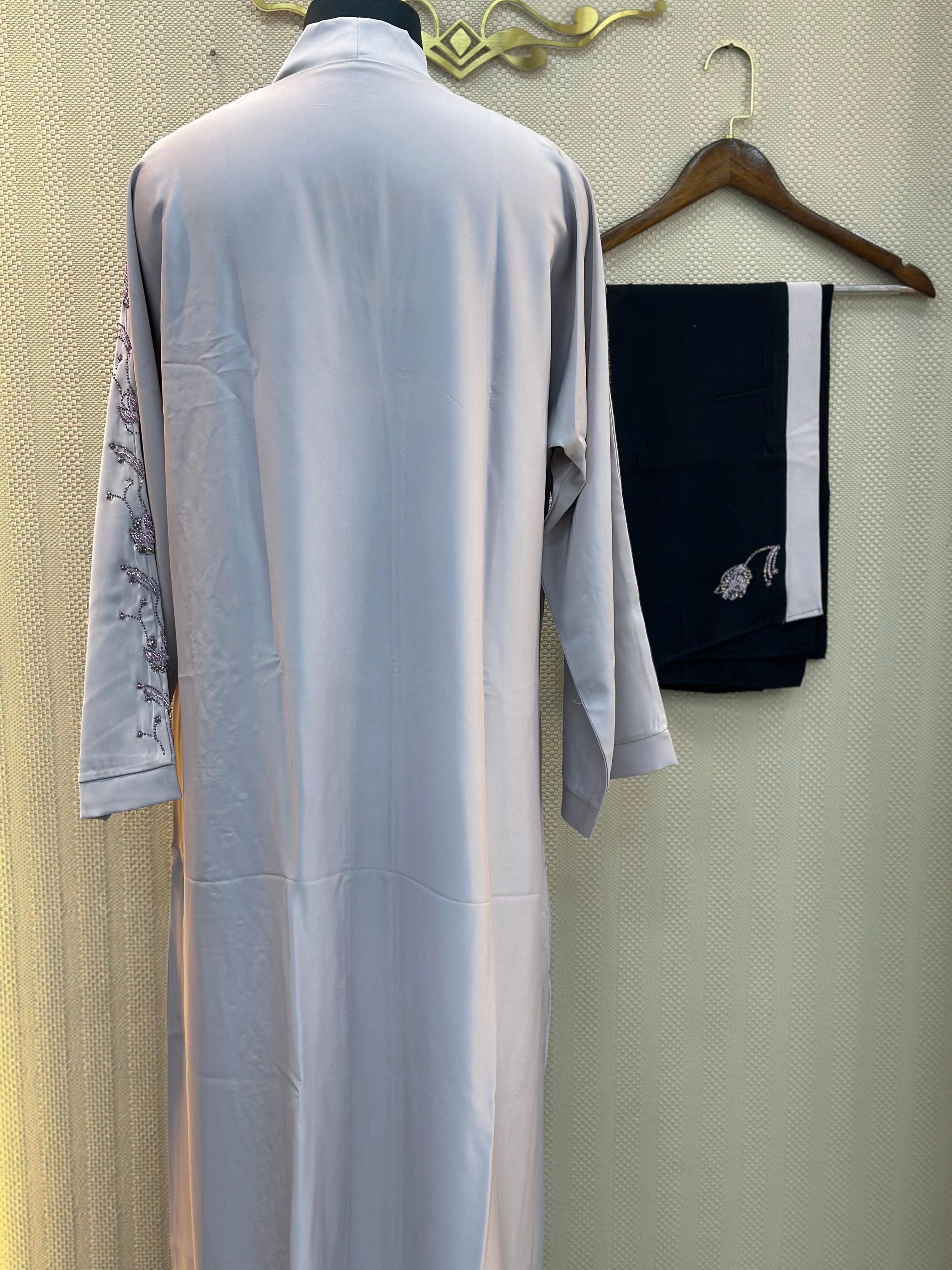 650 The Premium Abaya - Greige