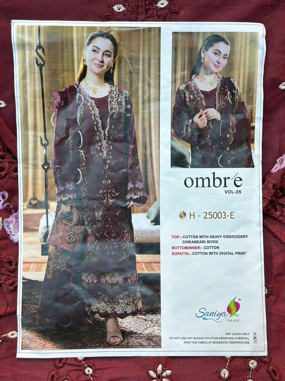 538 Maria-B Unstitched suit