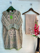 1103 Pakistani Embroidered Suit