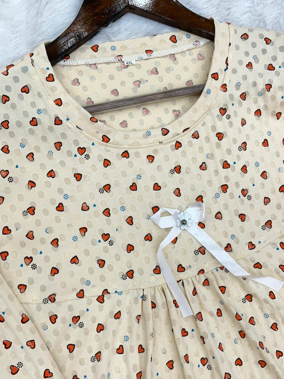 1340 Korean Bow Night Wear