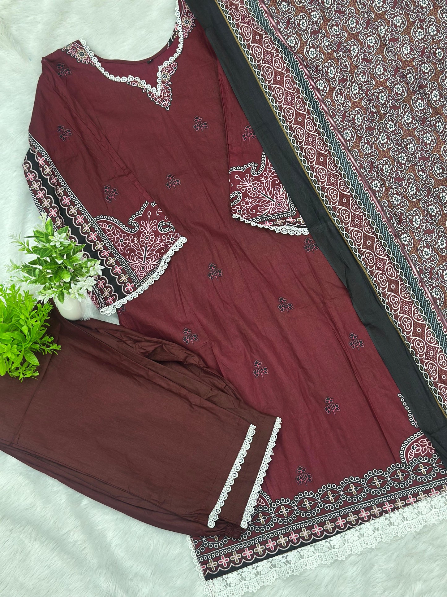 1065 Pakistani Printed Suit