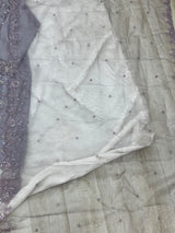 1432 Heavy Pakistani Partywear - Lilac