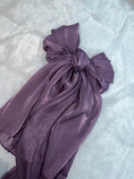 601 Organza Hijab - Purple