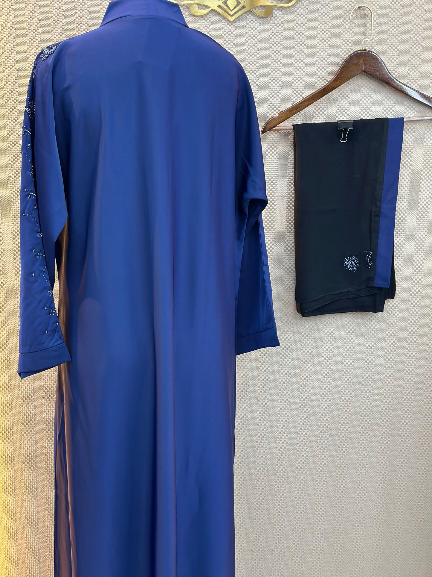 650 The Premium Abaya - Sapphire