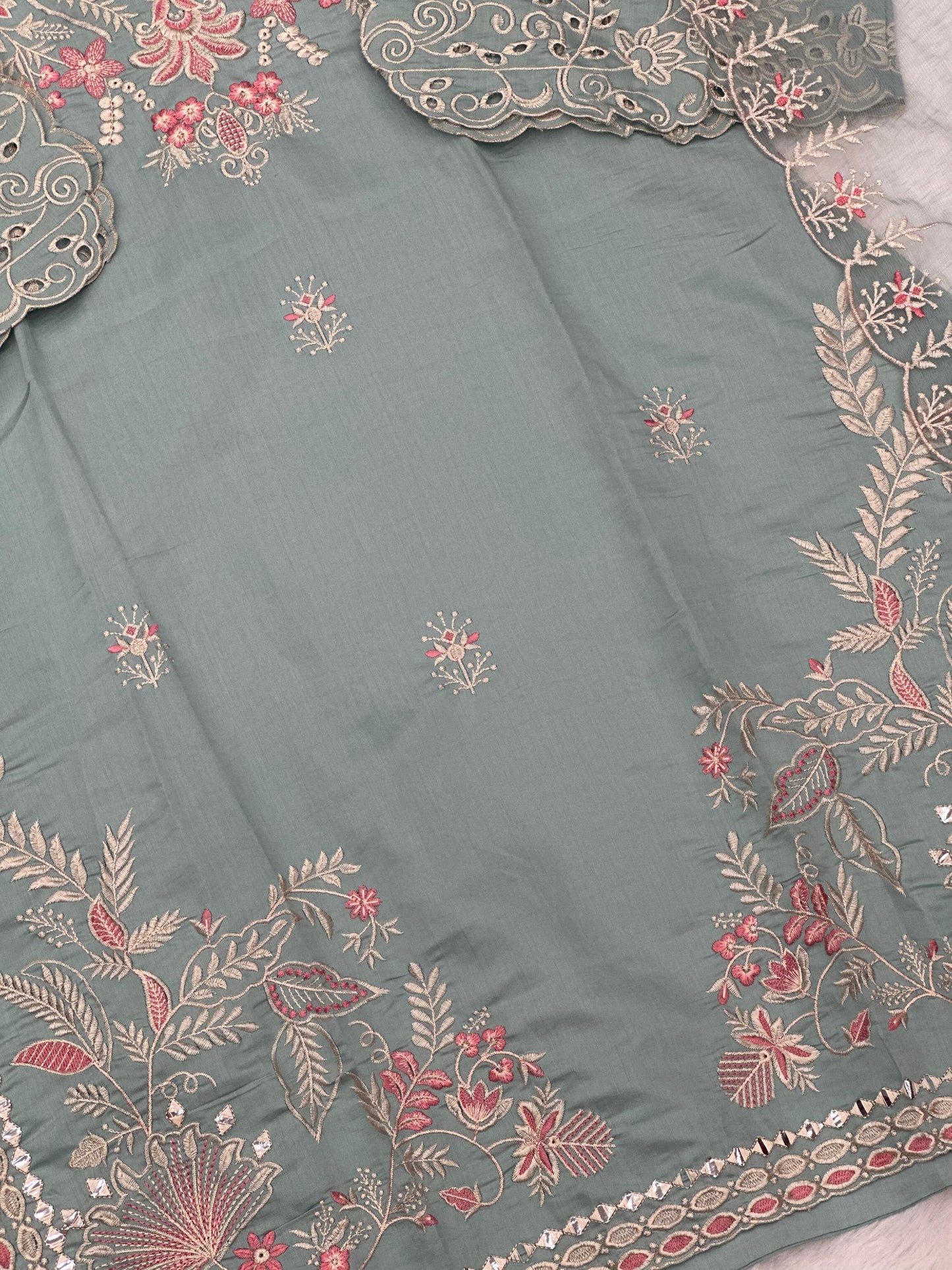 701 Pakistani Cut-Work Party-wear