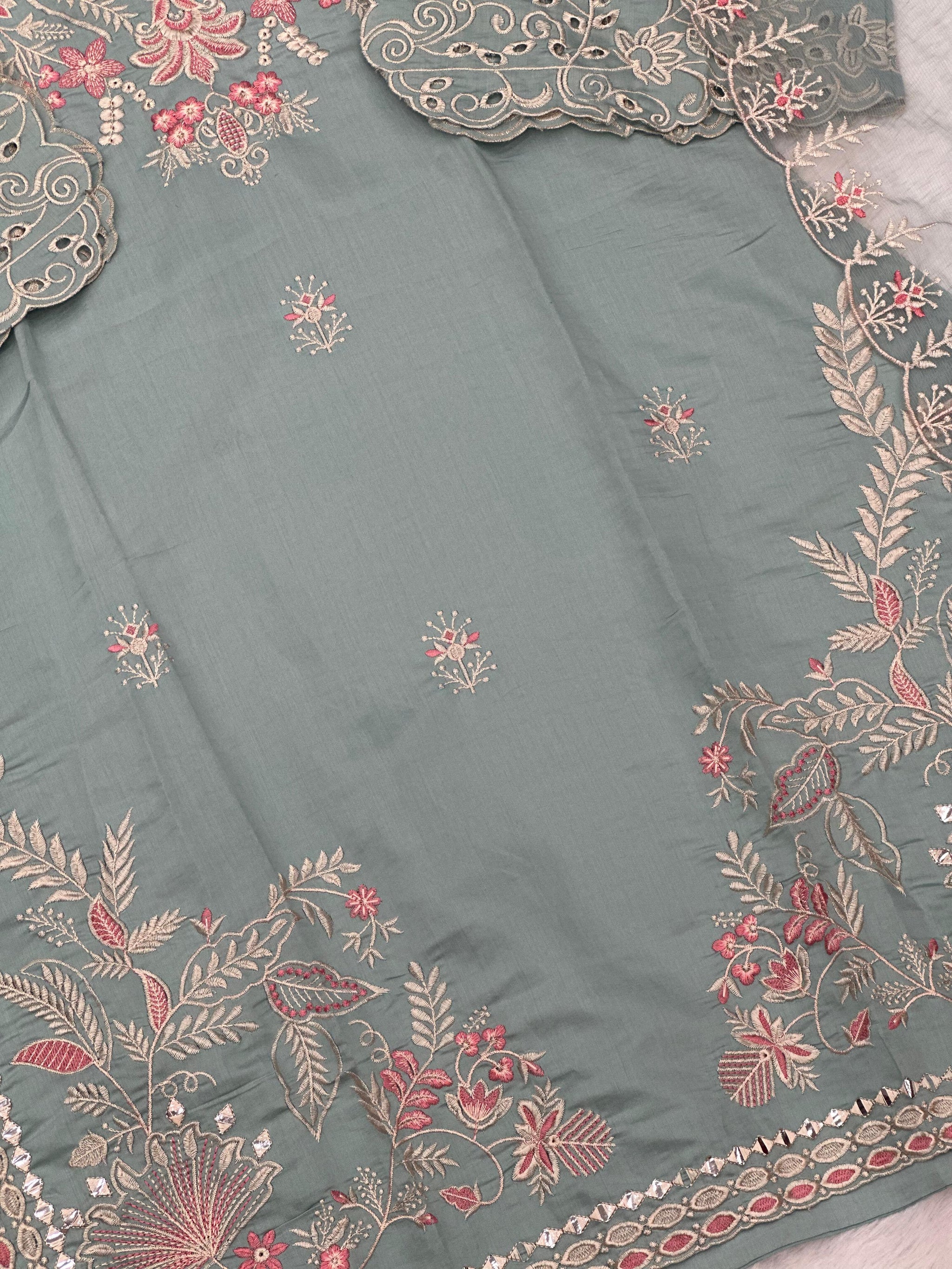 701 Pakistani Cut-Work Party-wear