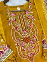 1228 Pakistani Embroidered Suit