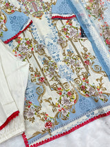 1311 Pakistani Embroidered Suit