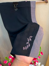 1117 The Premium Abaya - Mauve Gray