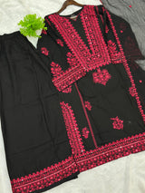 797 Readymade Pakistani Palazzo Coord-Set