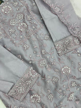 1432 Heavy Pakistani Partywear - Lilac