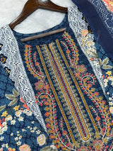 942 Pakistani Embroidered Suit