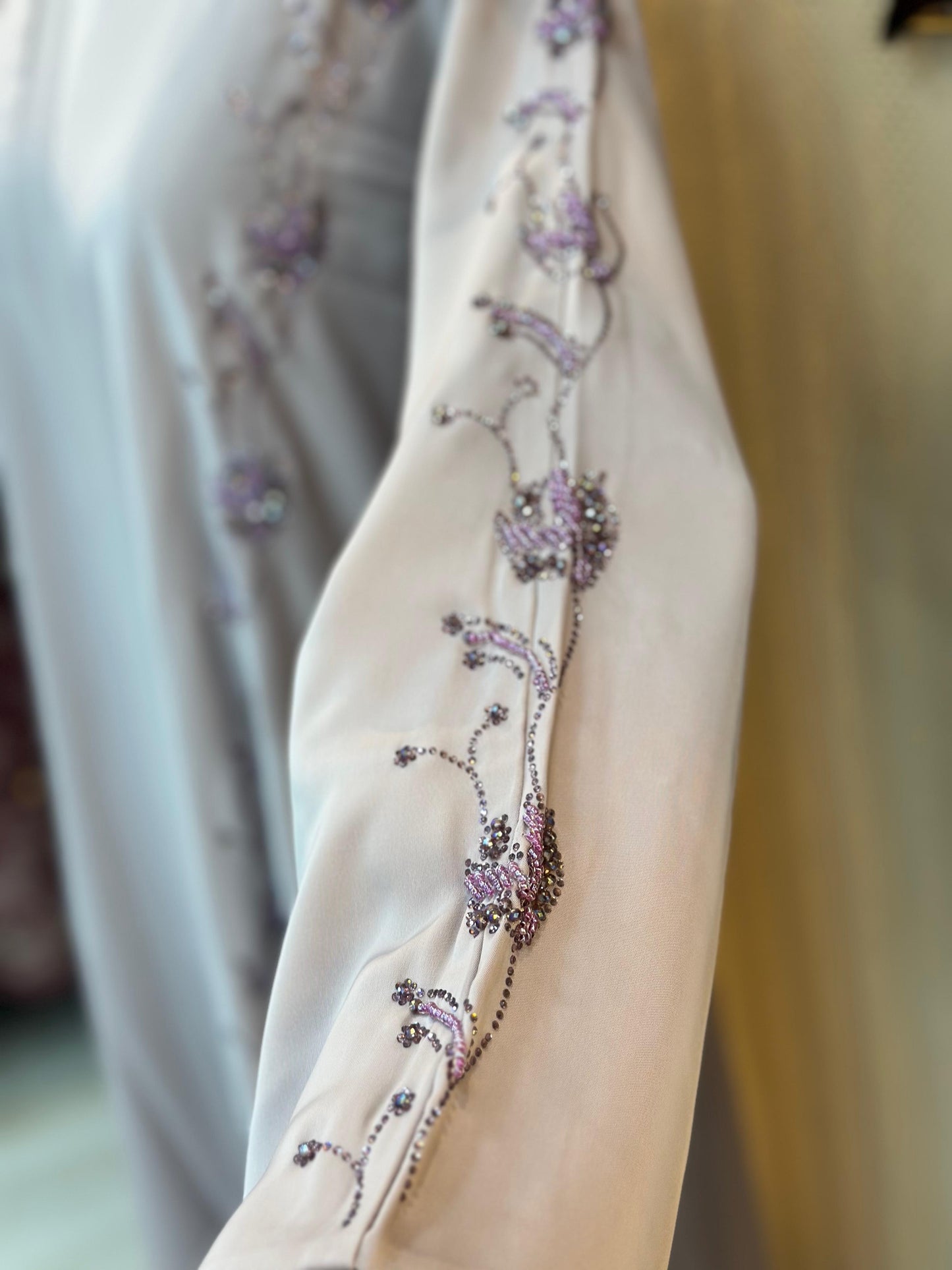 650 The Premium Abaya - Greige