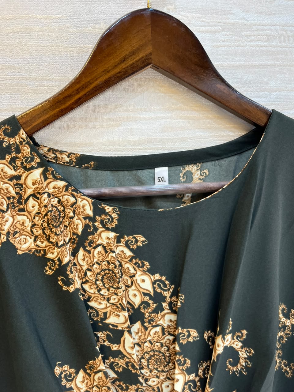 1201 Kaftan Coord Set - Bottle Green