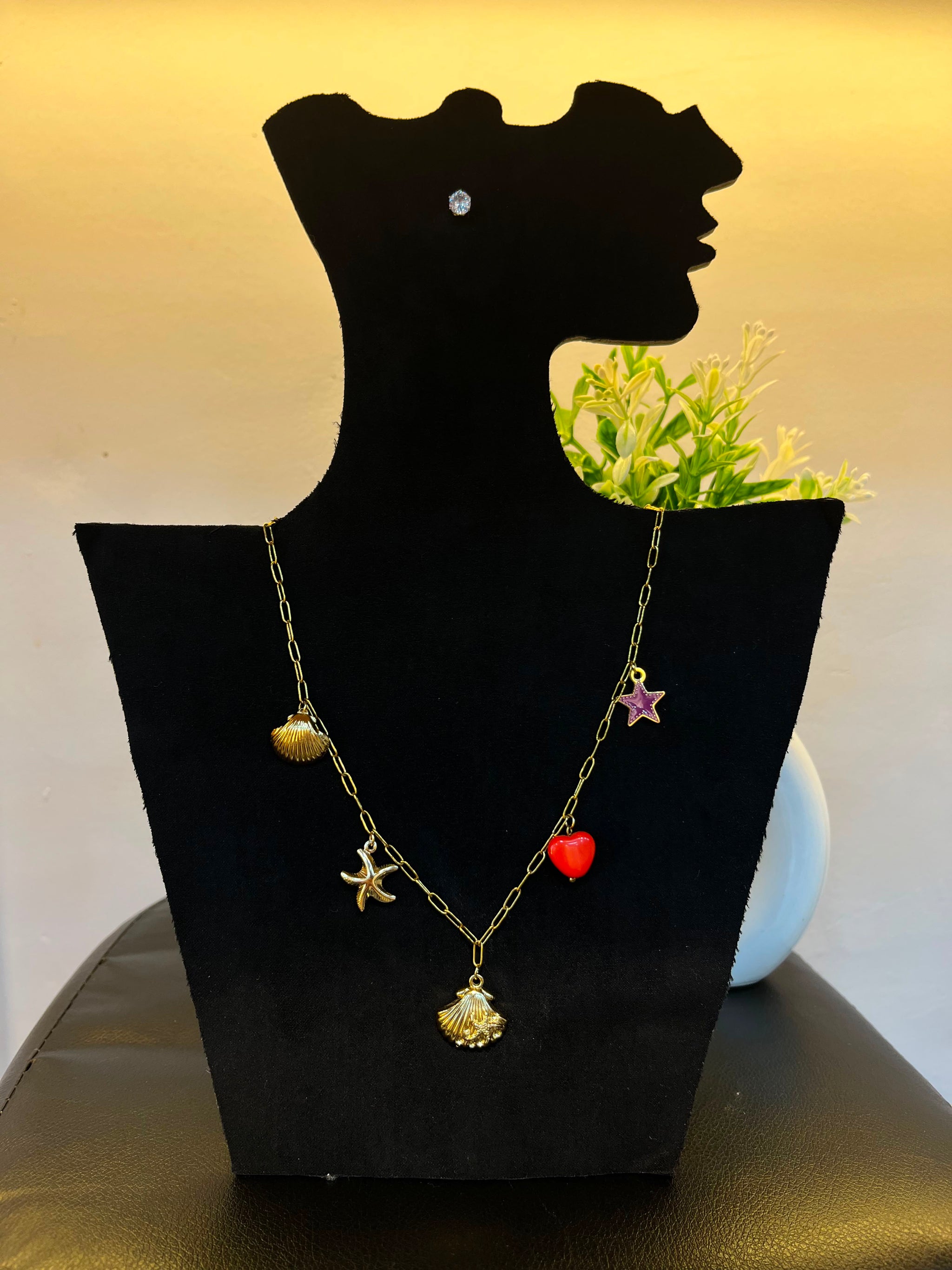 1179 Elegant Gold Plated Necklace