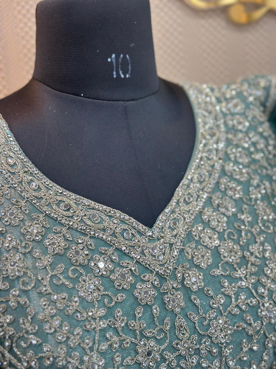 863 Readymade Anarkali Gown
