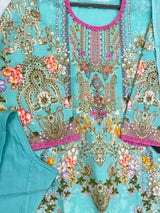 1310 Pakistani Embroidered Suit