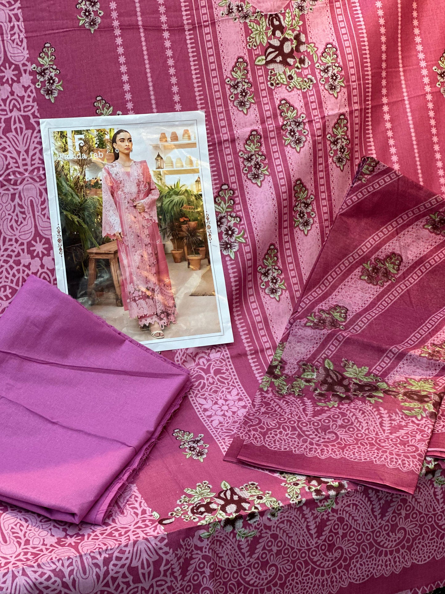 479 Pakistani Unstitched Suit