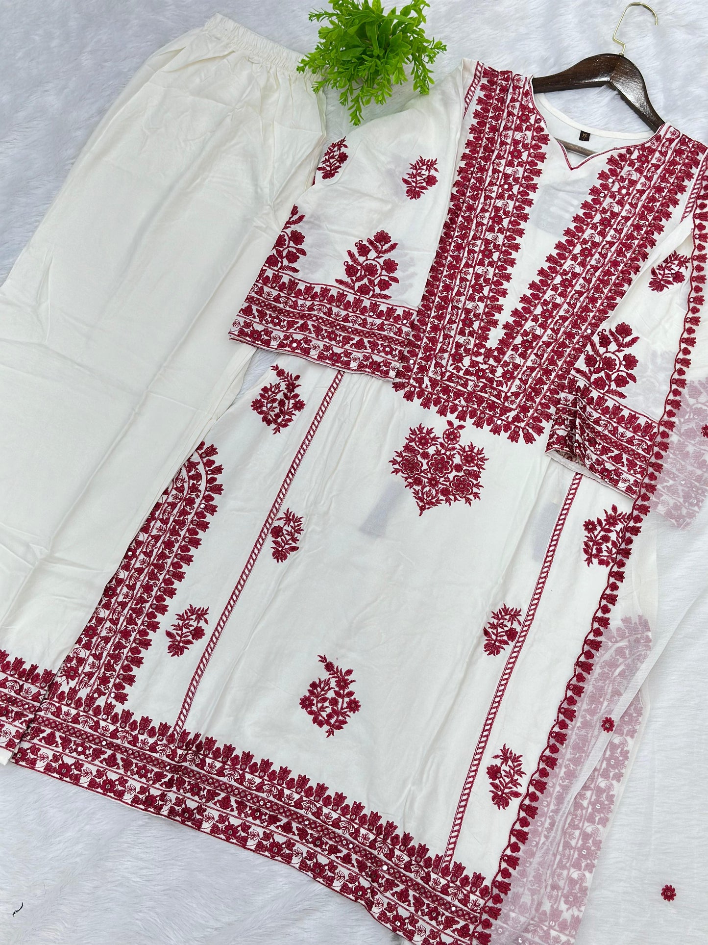 799 Readymade Pakistani Palazzo Coord-Set