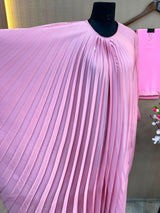1132 The Premium Abaya - Pink