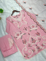 658 Premium Pakistani Lawn Cordset Set