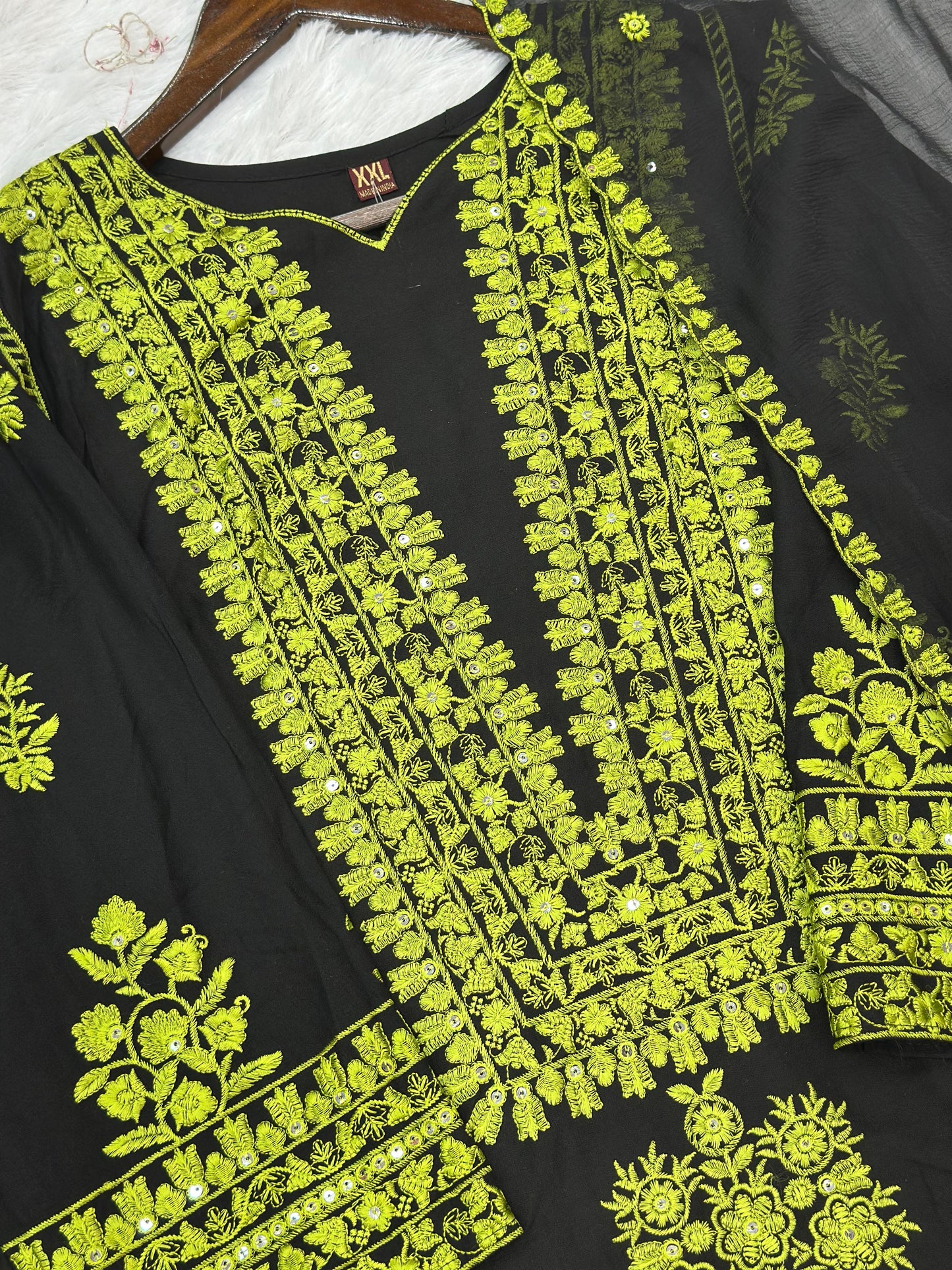 794 Readymade Pakistani Palazzo Coord-Set
