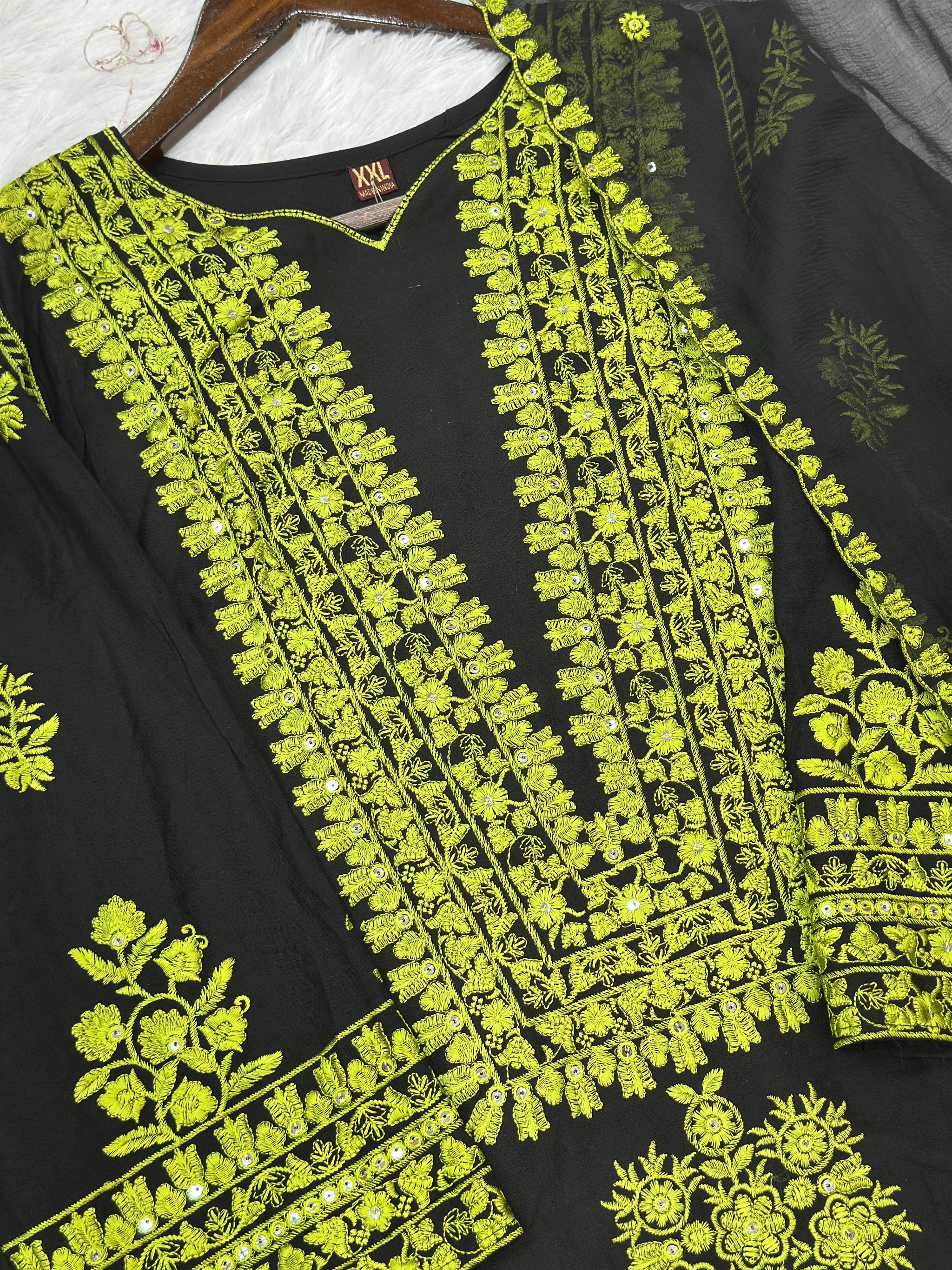 794 Readymade Pakistani Palazzo Coord-Set
