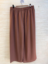 1062 Modest Mandarin Coord Set - Mocha Brown