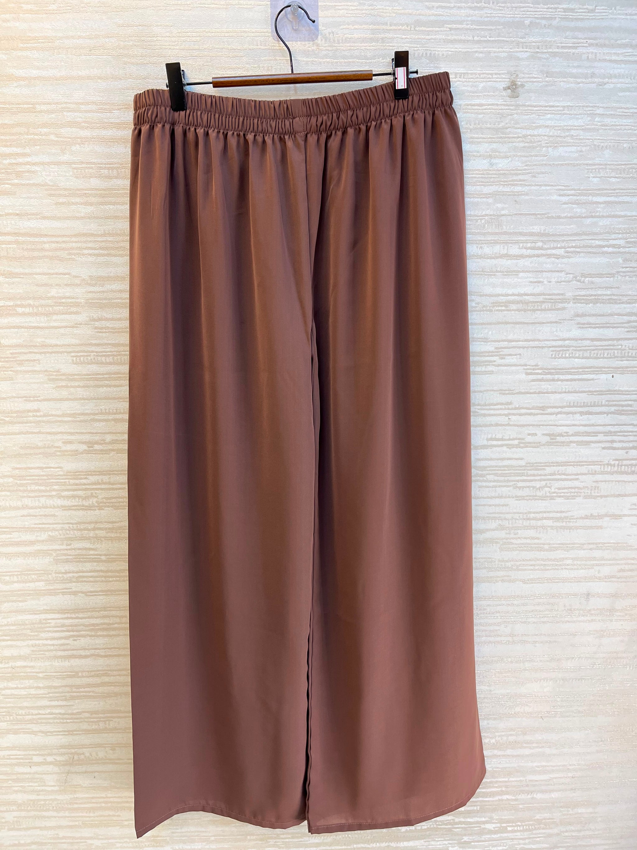 1062 Modest Mandarin Coord Set - Mocha Brown
