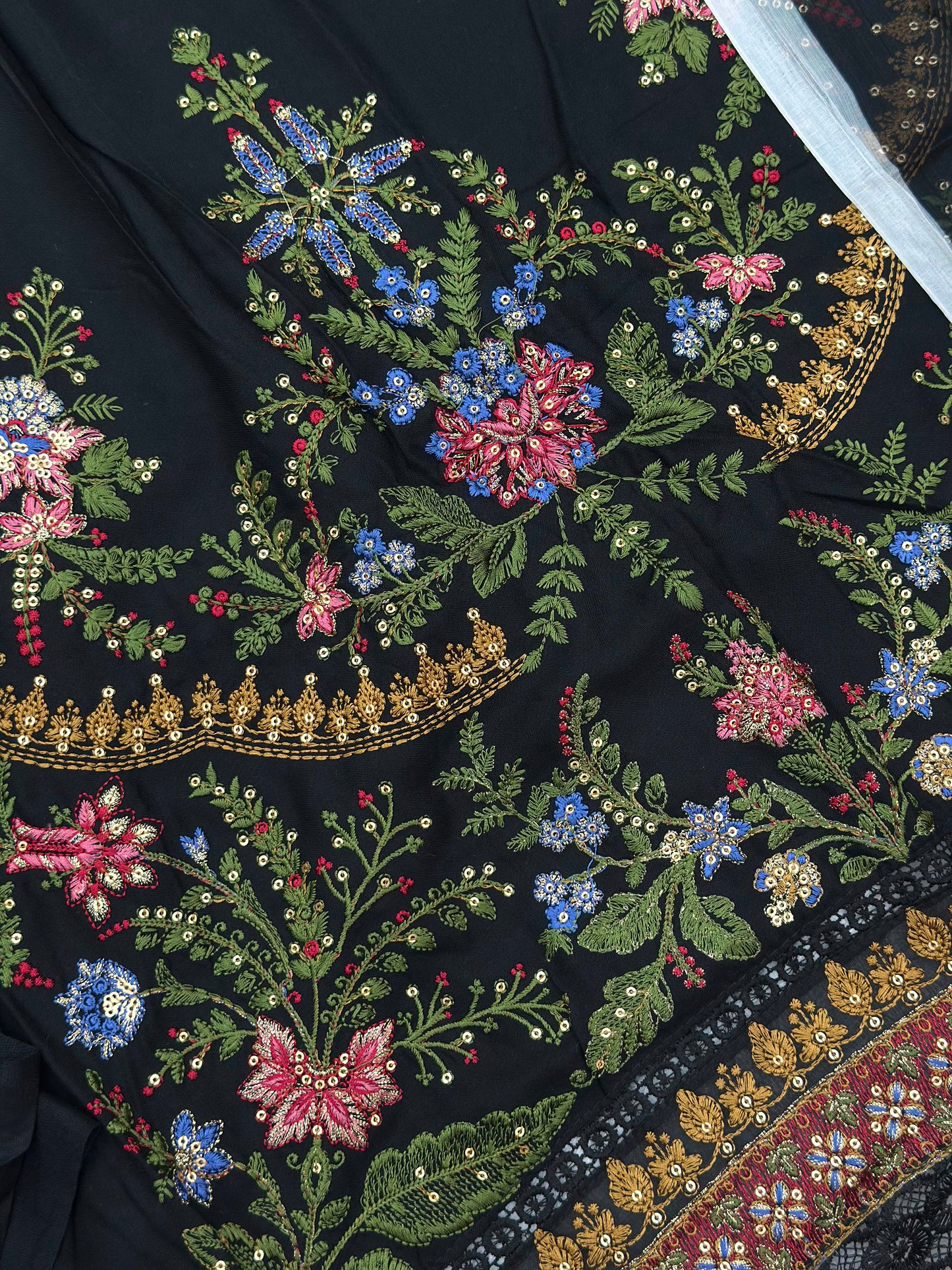 976 Unstitched Maria-B Lawn Suit