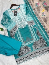 952 Pakistani Embroidered Suit