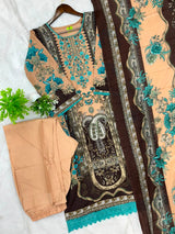 1254 Pakistani Embroidered Suit
